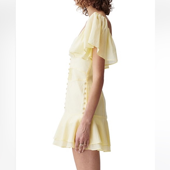 Josiln Frances Cotton dress in solar yellow BnWT size 12 - Picture 2 of 12